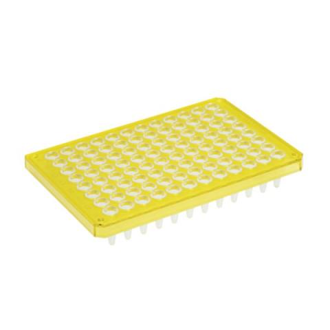 twin.tec PCR plate 96, yellow, 25 pcs.