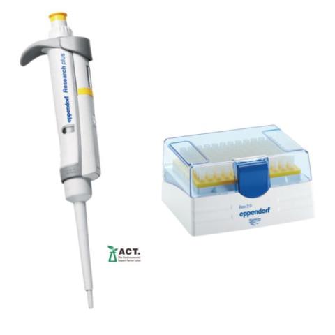 Eppendorf Research® plus G, single-channel, variable 20 - 200 µL