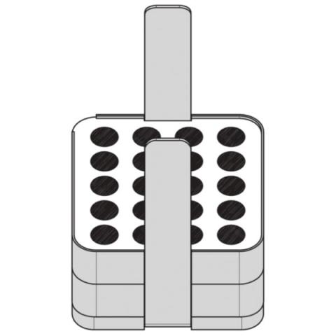 Adapter 20x2ml, 2 pcs.