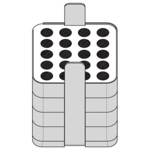 Adapter 20x5ml, 2 pcs.