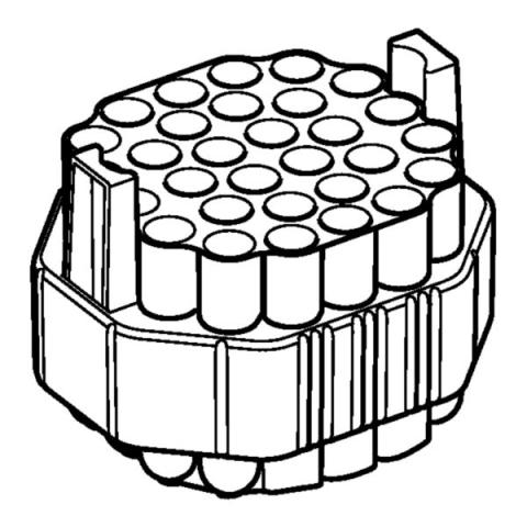 Adapter 13x75-100mm for S-4xUniv, 2 pcs