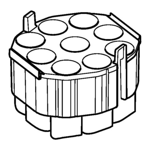 Adapter 50mL/plate for S-4xUniv, 2 pcs