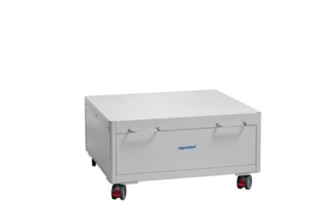 Mobile table for centrif., low