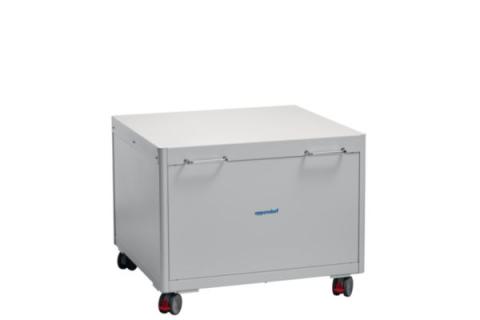 Mobile table for centrif., high